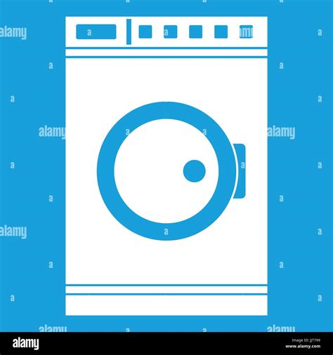 Washing machine icon white Stock Vector Image & Art - Alamy