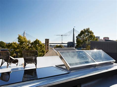 Roof access skylight - Glebe - Tilt