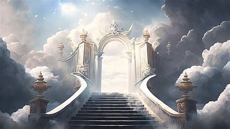 Heaven Holy Figures Background, Lineage, Sacred, Religion Background ...