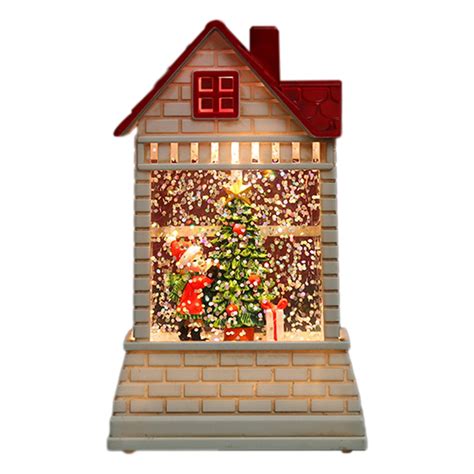 Christmas Village ,LED Lighted Christmas Village Houses with Figurines ...