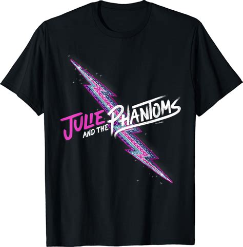 Amazon.com: Julie And The Phantoms Lightning Logo T-Shirt : Clothing, Shoes & Jewelry