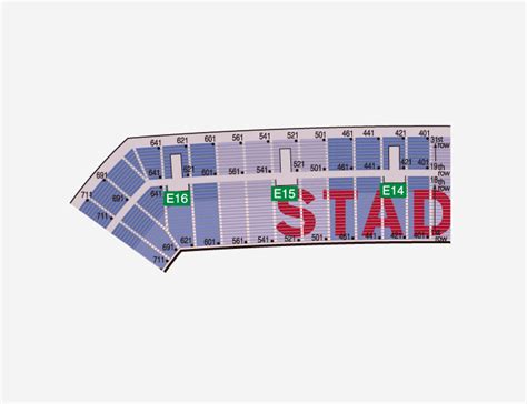 Nissan Stadium Map