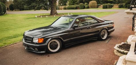 1989 Mercedes-Benz 560 SEC AMG Flexes Wide Body, Massive V8 - autoevolution