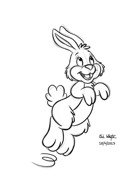 Rabbit Hopping by CHWArt on DeviantArt