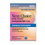 Next Choice One Dose Review | The Choice of Your Birth Control Options