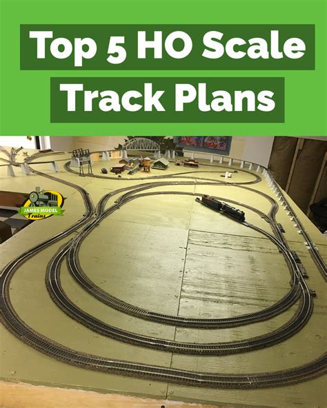 Top 5 HO Scale Train Layout Plans | Ho train layouts, Model train ...