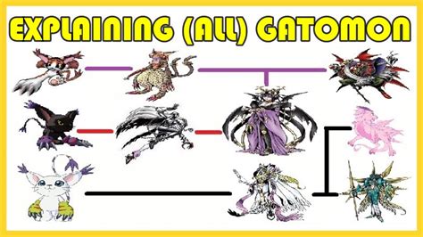 Gatomon Digivolution Line