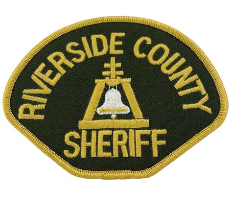 RIVERSIDE COUNTY SHERIFF CA PATCH