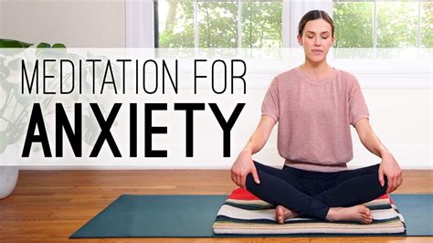 Meditation for Anxiety - Yoga With Adriene - YouTube