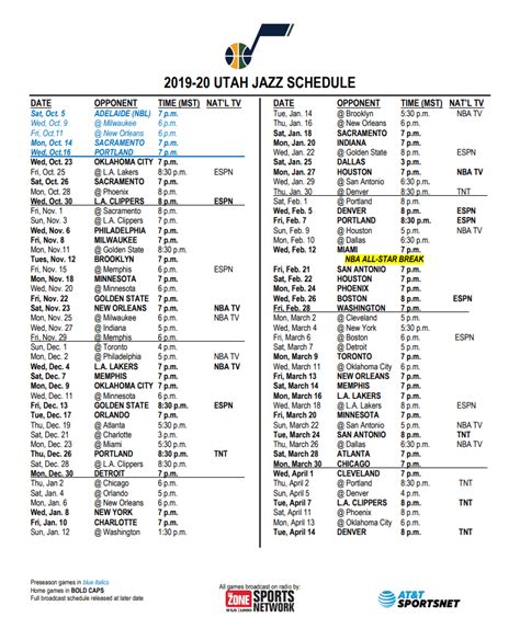 Utah Jazz 2019-20 schedule released | KUTV