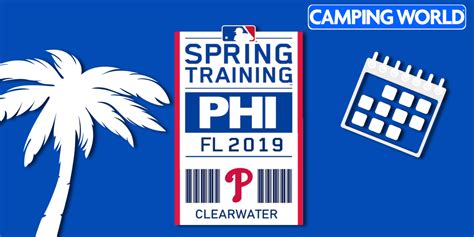 Phillies Spring Training Individual Game Tickets on Sale on January 9 ...