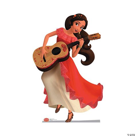 Disney’s Elena of Avalor with Guitar Life-Size Cardboard Stand-Up | Oriental Trading