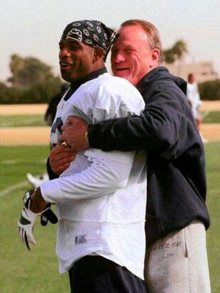 Deion Sanders and Coach Barry Switzer | Cowboys nation, Dallas cowboys, Barry switzer