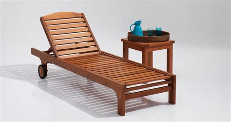 Wooden Sun Loungers