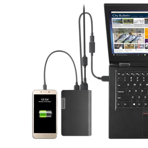 Lenovo releases a USB-C power-bank for ThinkPads & IdeaPads - NotebookCheck.net News