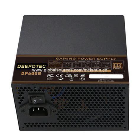 Buy Wholesale China Unit 600w Atx Pc Power 80plus Bronze Psu Gaming ...