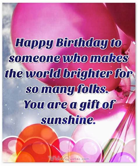 Happy Birthday to someone Special Quotes 43 Famous someone Special Birthday Wishes Greetings ...