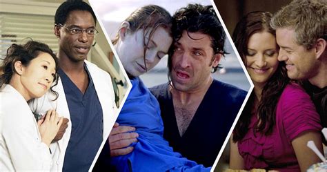 Every Major Grey's Anatomy Couple Ranked | Screen Rant