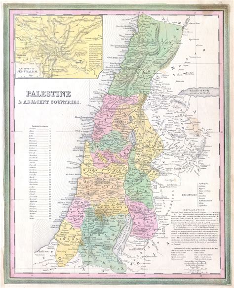 File:1836 Tanner Map of Palestine - Israel - Holy Land - Geographicus ...