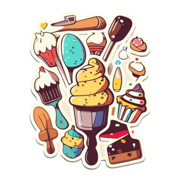 Baking Supplies Clipart PNG, Vector, PSD, and Clipart With Transparent Background for Free ...