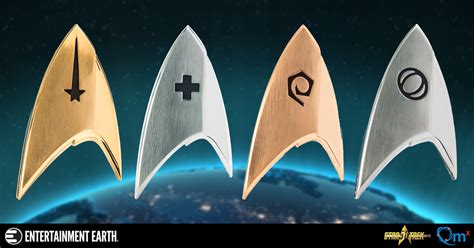 A Closer Look at the New Star Trek: Discovery Insignia Badges