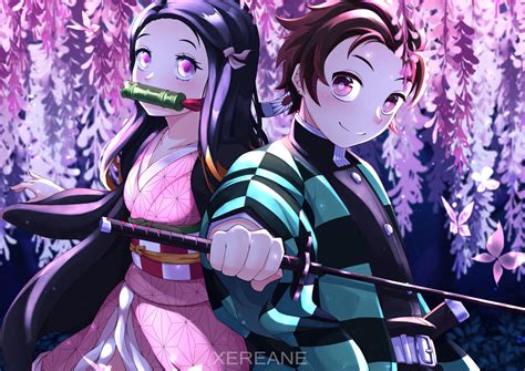 Demon Slayer Tanjiro Nezuko Wallpaper