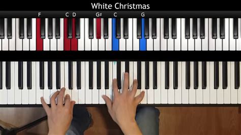 White Christmas - Piano - Play Along - YouTube