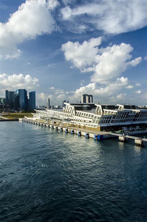 Singapore Cruise Port Terminal Stock Image - Image of marina, cruise ...