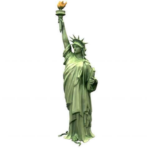 3D modeled statue liberty - TurboSquid 1546474