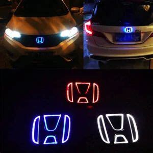 Buy 4D Car Logo Badge LED Light [Free Shipping]|CarLEDLogo | Honda, Emblems, Car badges