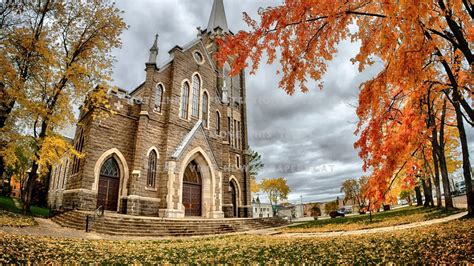 Autumn Church Wallpapers - Wallpaper Cave