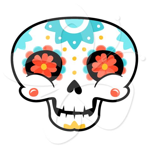 Cute Skull Clipart | Free download on ClipArtMag