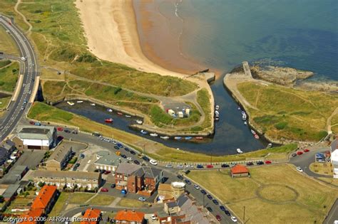 Seaton Sluice Harbour in Seaton Sluice, England, United Kingdom