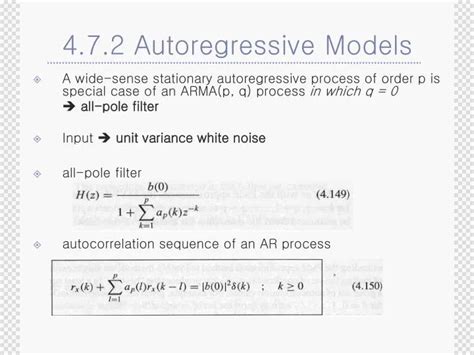 PPT - 4.7.2 Autoregressive Models PowerPoint Presentation, free download - ID:5344007