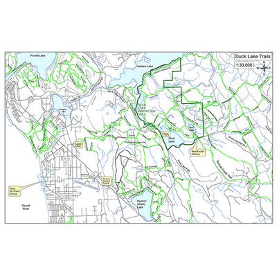 Duck Lake Trails map by Avenza Systems Inc. | Avenza Maps