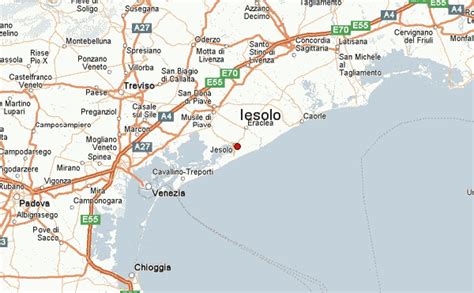 Piazza Jesolo Lido Map