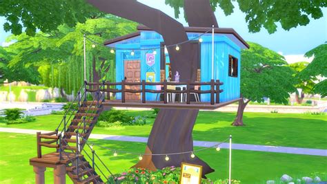 Let's Build a Tree House in The Sims 4 (Part 3) - YouTube