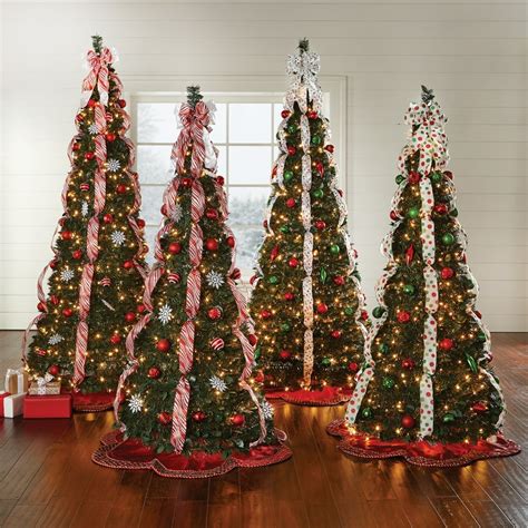 Brylanehome Christmas Fully Decorated Pre-Lit 6-Ft. Pop-Up Christmas Tree - Walmart.com ...