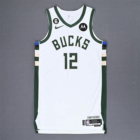 Grayson Allen - Milwaukee Bucks - Game-Worn Association Edition Jersey - Christmas Day '22 ...