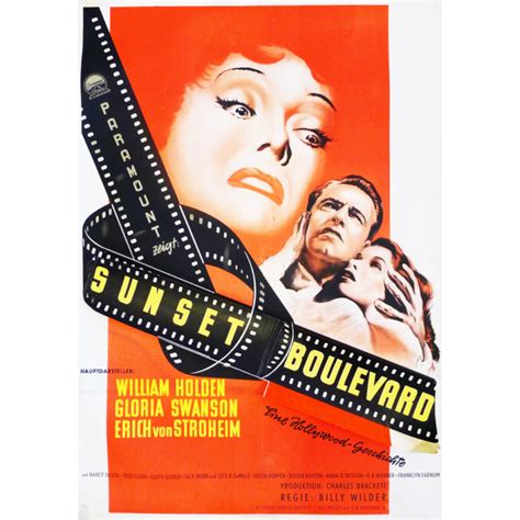 Original 1950 "Sunset Blvd" Movie Poster ||TFTMMelrose