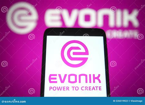 Evonik Industries AG logo editorial photography. Image of evonik ...