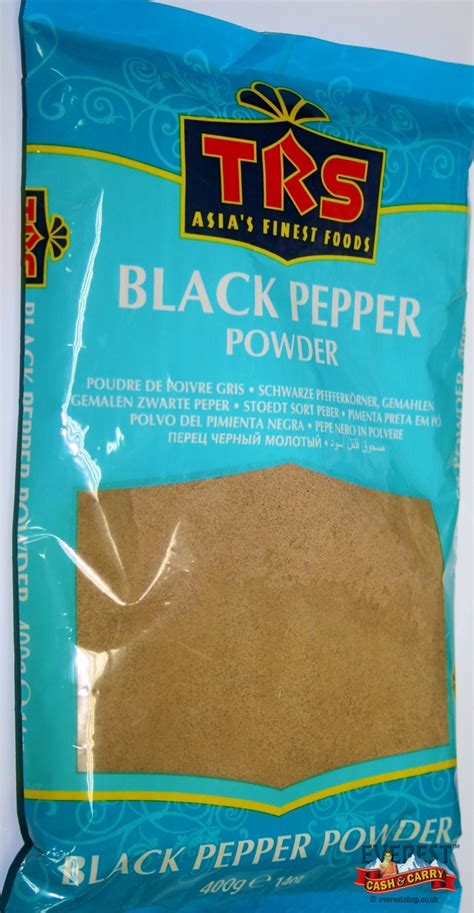 TRS black pepper powder 400g | Everest Cash & Carry