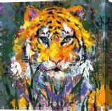 Leroy Neiman Portrait of the Tiger painting anysize 50% off - Portrait of the Tiger painting for ...