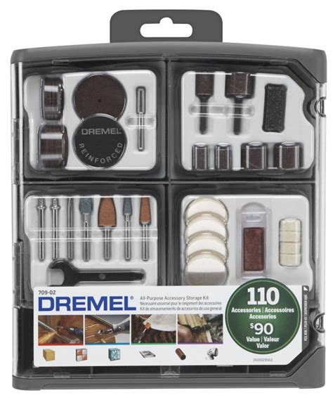 Dremel 110-Piece All-Purpose Rotary Accessory Kit $9.88 (reg $30 ...