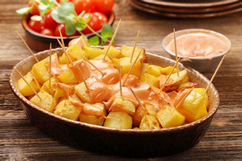 Patatas Bravas, Delicious Spanish Fried Potatoes