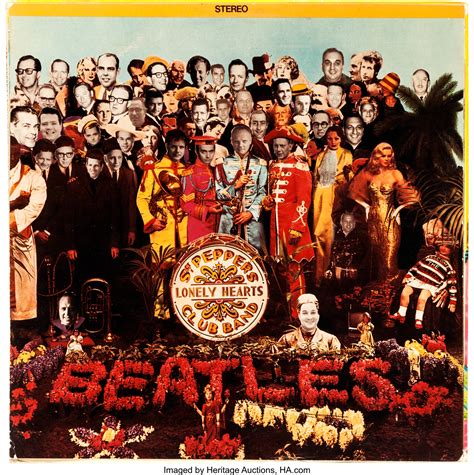 Beatles Ultra Rare Album Cover Sgt. Pepper's Lonely Hearts Club | Lot ...