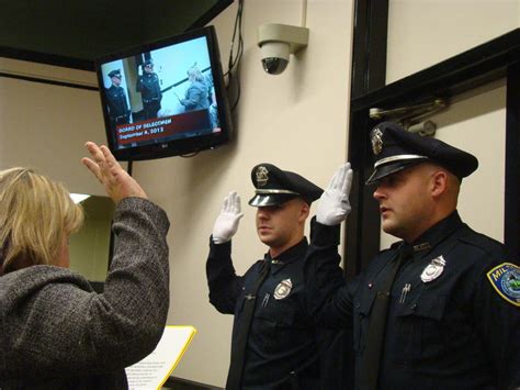 New Milton Police Officers Sworn In | Milton, MA Patch