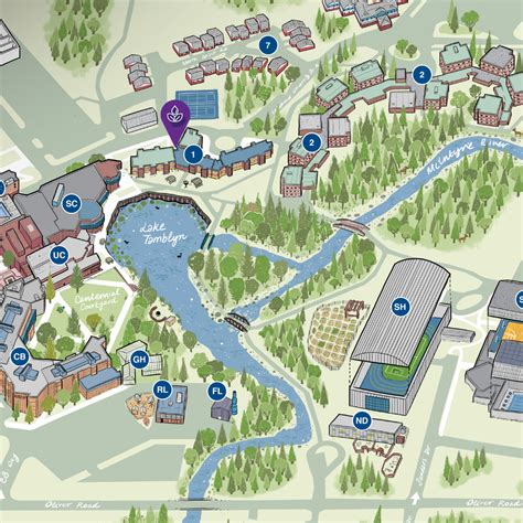 Lakehead University Campus Map - Elaina Mariellen