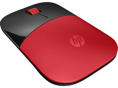 HP Z3700 Red Wireless Mouse (V0L82AA#ABL) | HP® Store