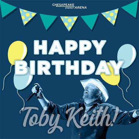 Happy Birthday Toby Keith, from your friends at Chesapeake Energy Arena! | By Paycom Center